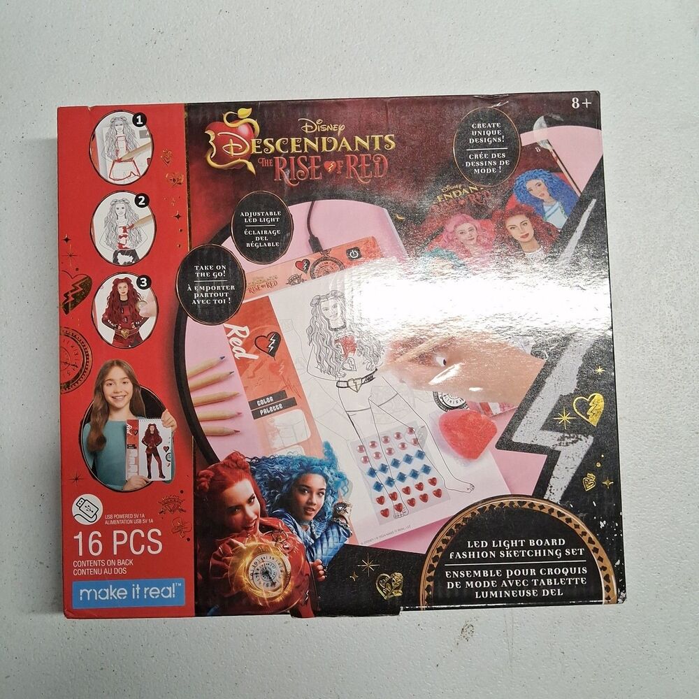 Make It Real: Descendants 4 Rise Of Red - Led Light Board Office Product